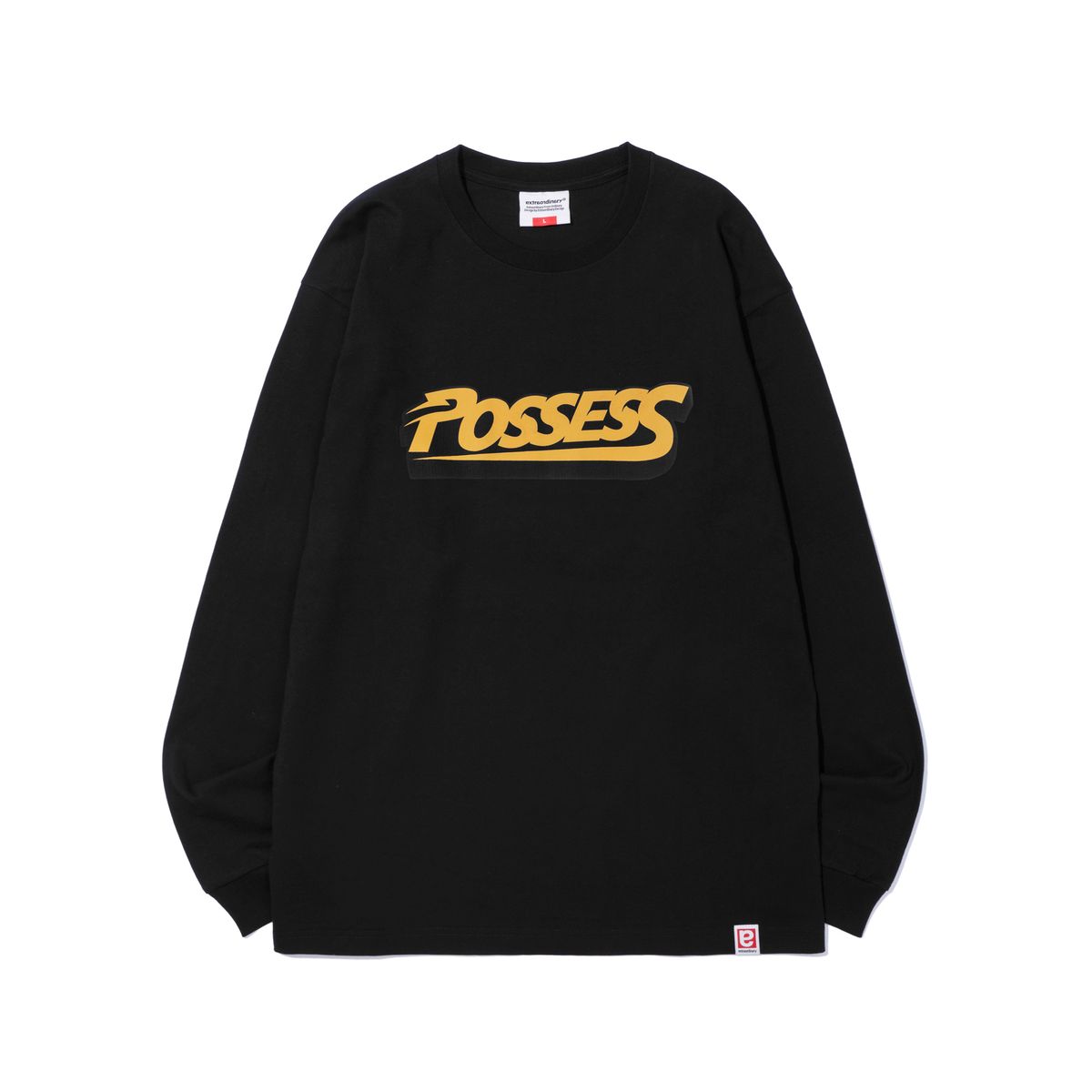 엑스트라오디너리(EXTRAORDINARY) POSSESS LONG SLEEVE  BLACK