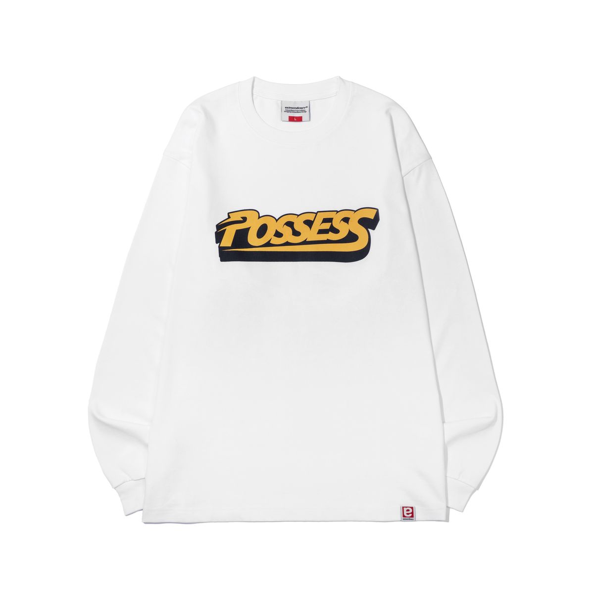엑스트라오디너리(EXTRAORDINARY) POSSESS LONG SLEEVE  WHITE