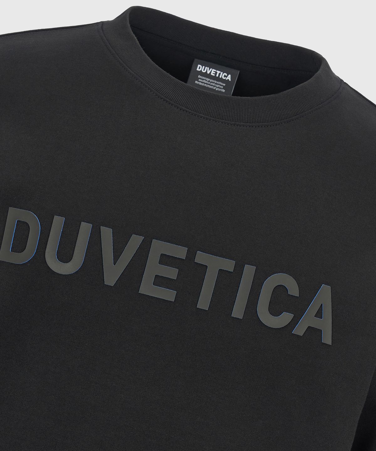 듀베티카(DUVETICA) 브란 맨투맨(블랙)(남성 상의)