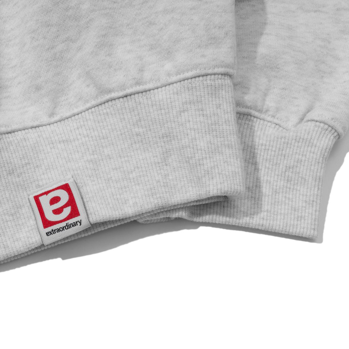 엑스트라오디너리(EXTRAORDINARY) EX LOGO CREWNECK  L.M/GREY