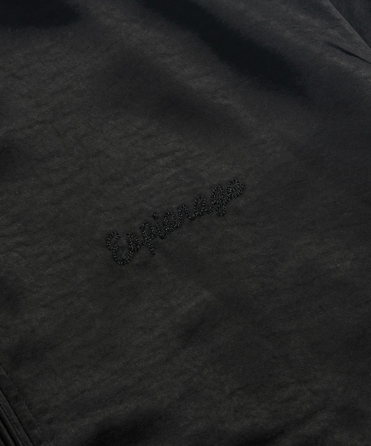 에스피오나지(ESPIONAGE) Reversible Souvenir Jacket Black