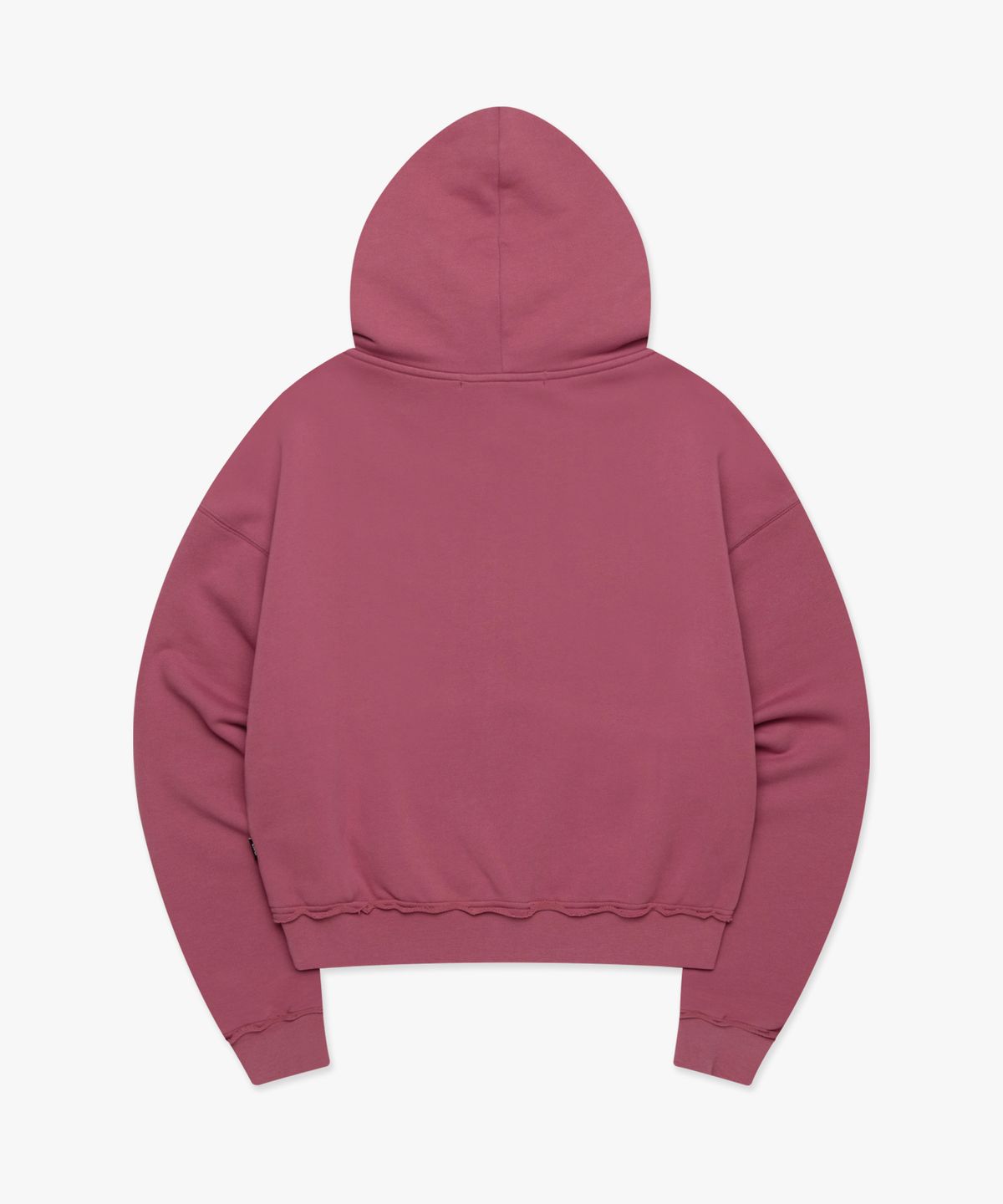 엘엠씨(LMC) WM GOTHIC APPLIQUE CROPPED HOODIE dark pink