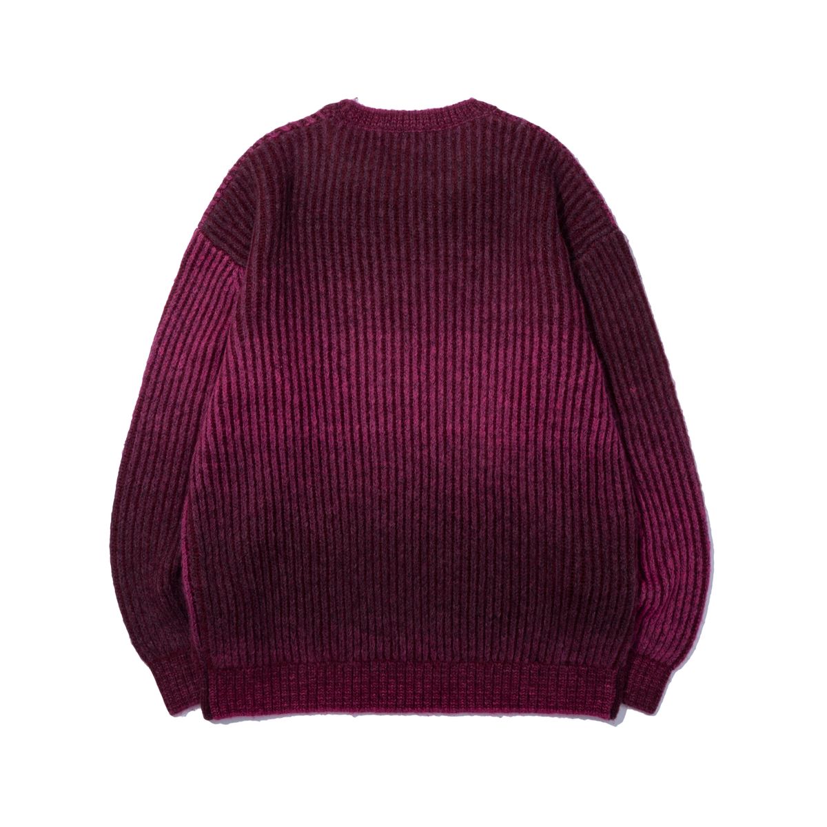 엑스트라오디너리(EXTRAORDINARY) GRADIENT SWEATER  WINE