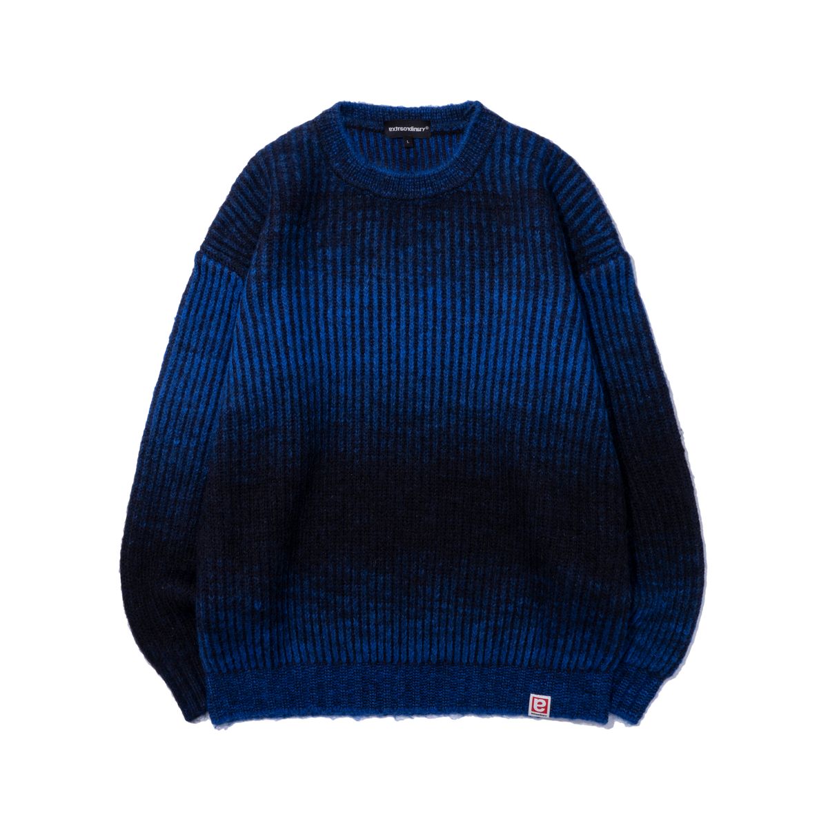 엑스트라오디너리(EXTRAORDINARY) GRADIENT SWEATER  BLUE
