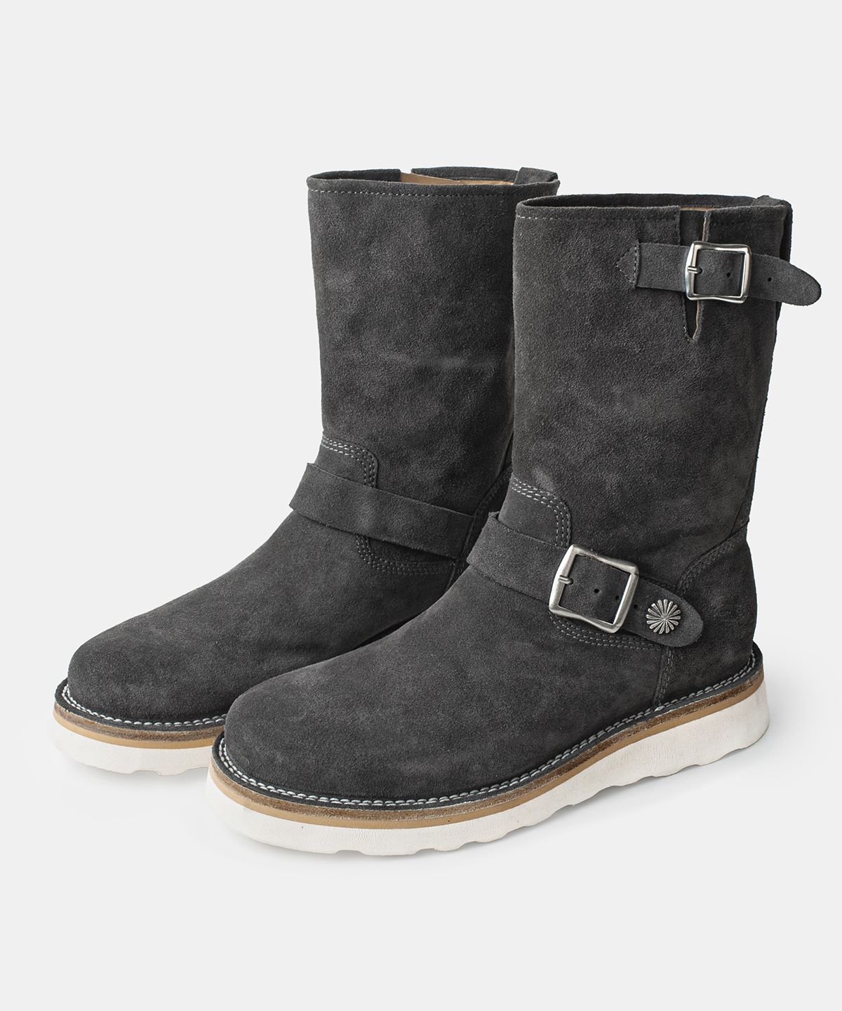 컬러콜라(COLOR COLLA) 60078 SBK FLOWER COIN BOOTS