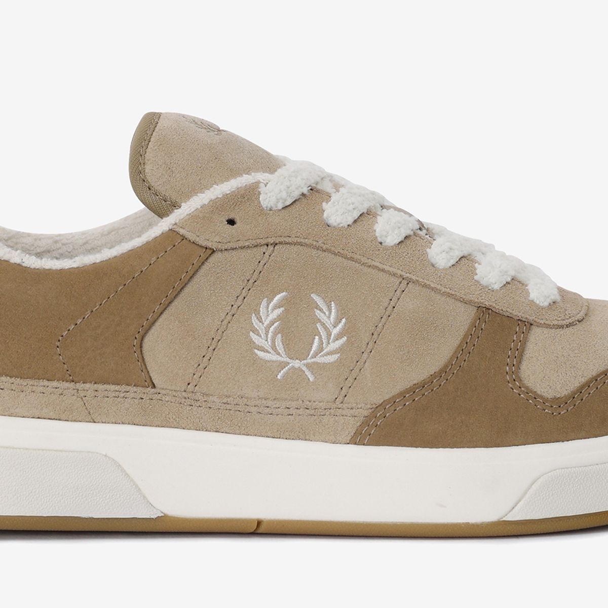 프레드페리(FRED PERRY) B300 텍스쳐드 누벅/스웨이드 (W24) SFPM2438322-W24