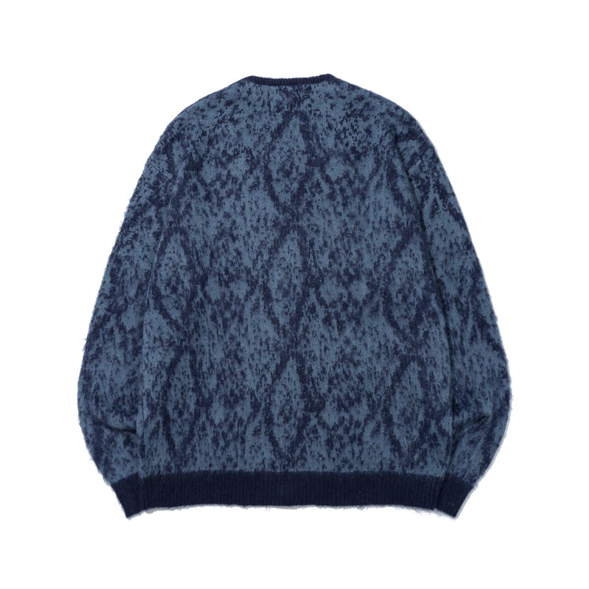 엑스트라오디너리(EXTRAORDINARY) PYTHON CARDIGAN  BLUE