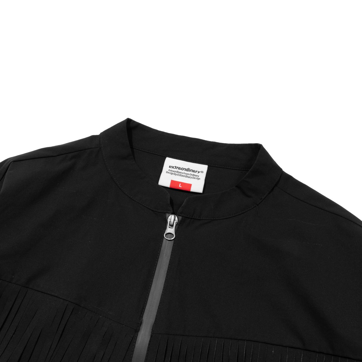 엑스트라오디너리(EXTRAORDINARY) FRINGE JACKET  BLACK