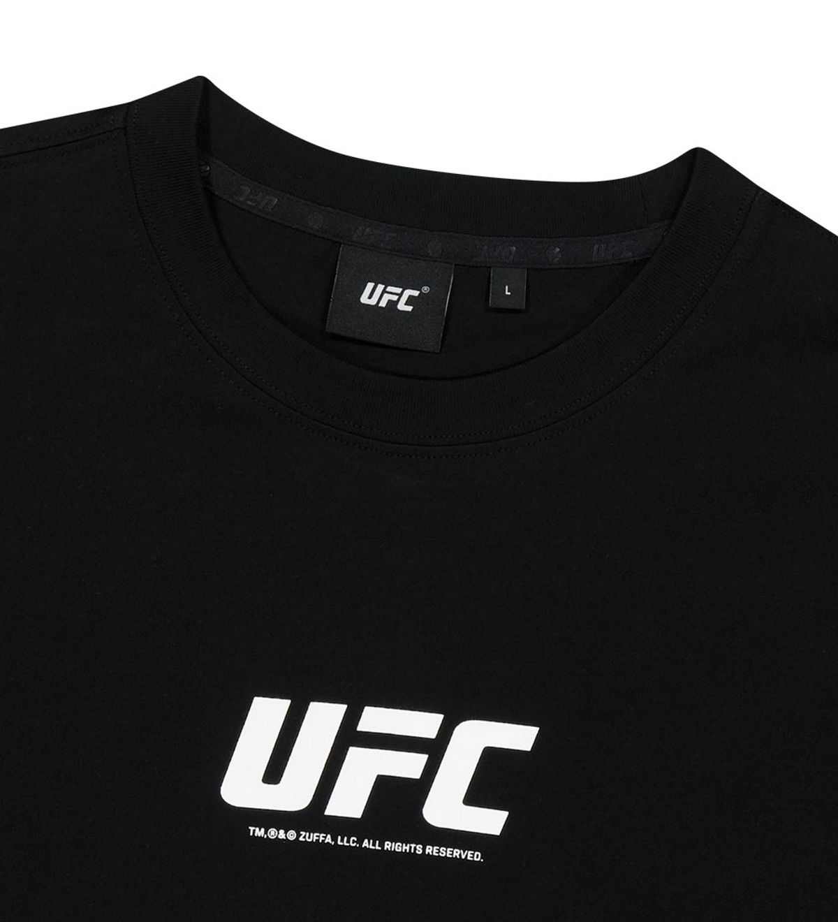 유에프씨 스포츠(UFC SPORT) UFC 프라임 릴렉스핏 긴팔 티셔츠 블랙 U2LSV3305BK