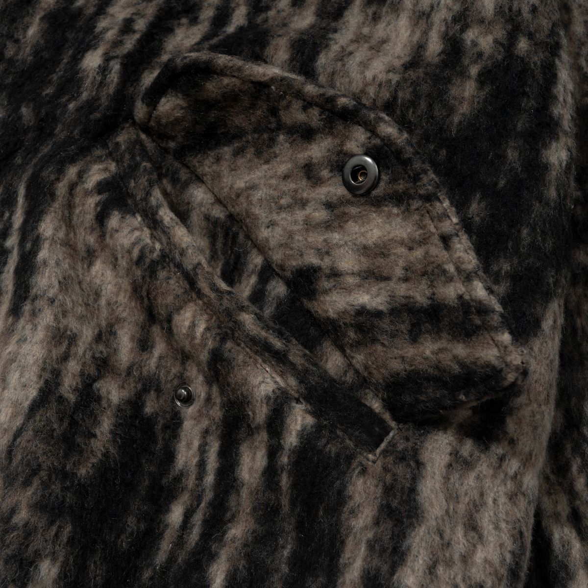 엑스트라오디너리(EXTRAORDINARY) PATTERN BRUSHED JACKET  BROWN
