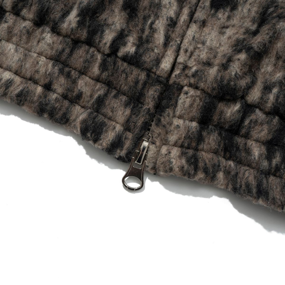 엑스트라오디너리(EXTRAORDINARY) PATTERN BRUSHED JACKET  BROWN