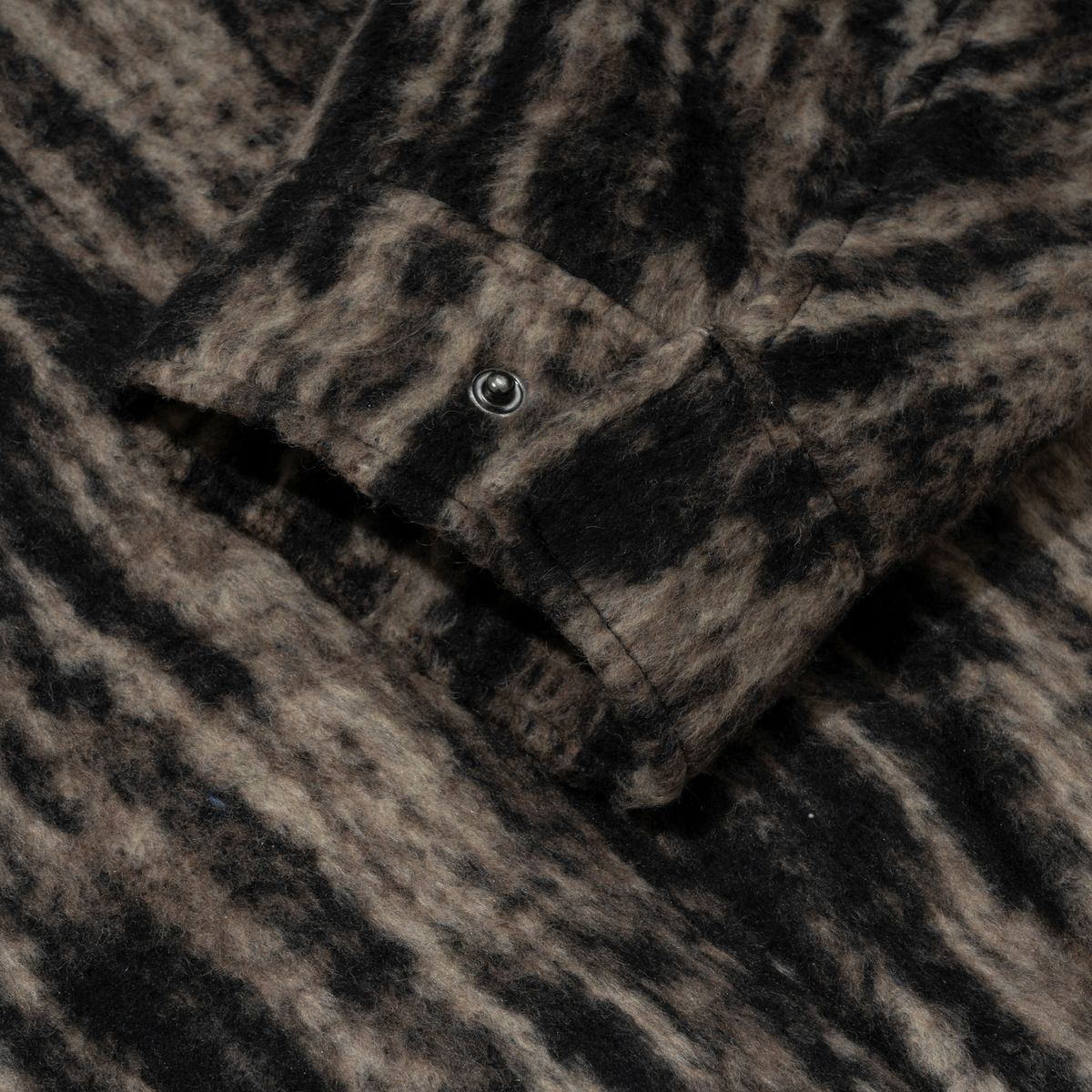 엑스트라오디너리(EXTRAORDINARY) PATTERN BRUSHED JACKET  BROWN