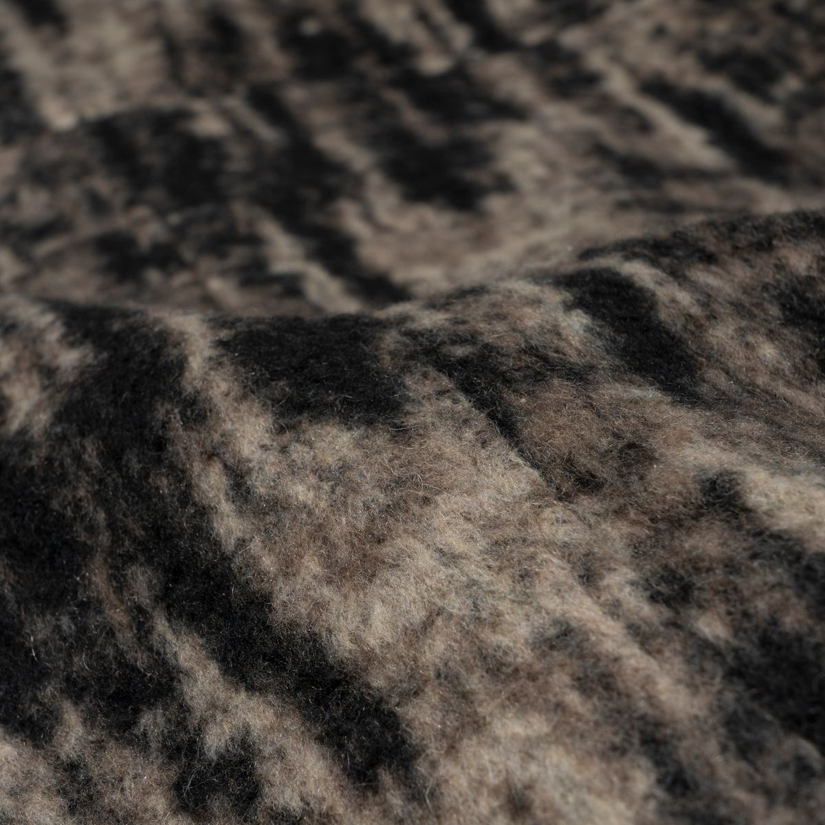 엑스트라오디너리(EXTRAORDINARY) PATTERN BRUSHED JACKET  BROWN
