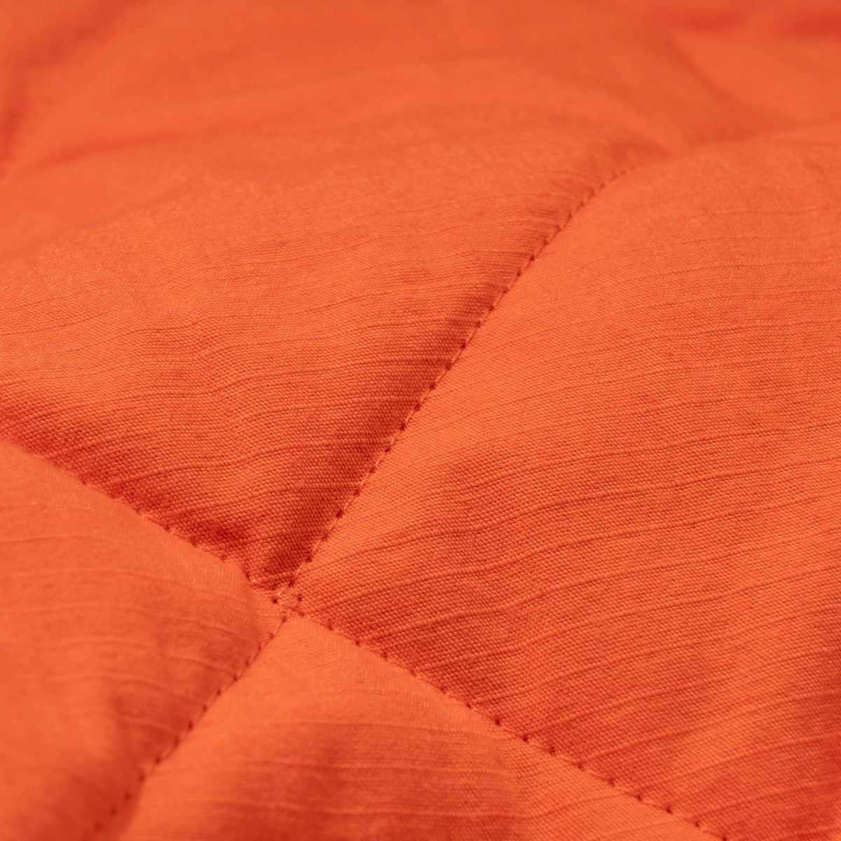 엑스트라오디너리(EXTRAORDINARY) MEDIEVAL LOGO QUILTING JUMPER  ORANGE