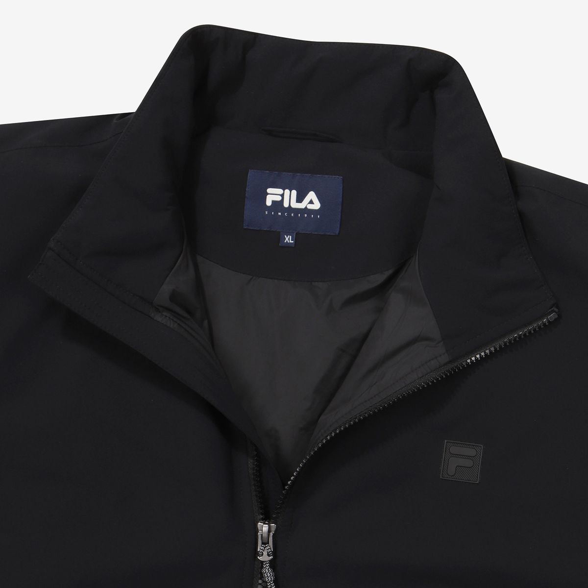휠라(FILA) 트랙 패딩 자켓(FS2JKG4101UBLK)