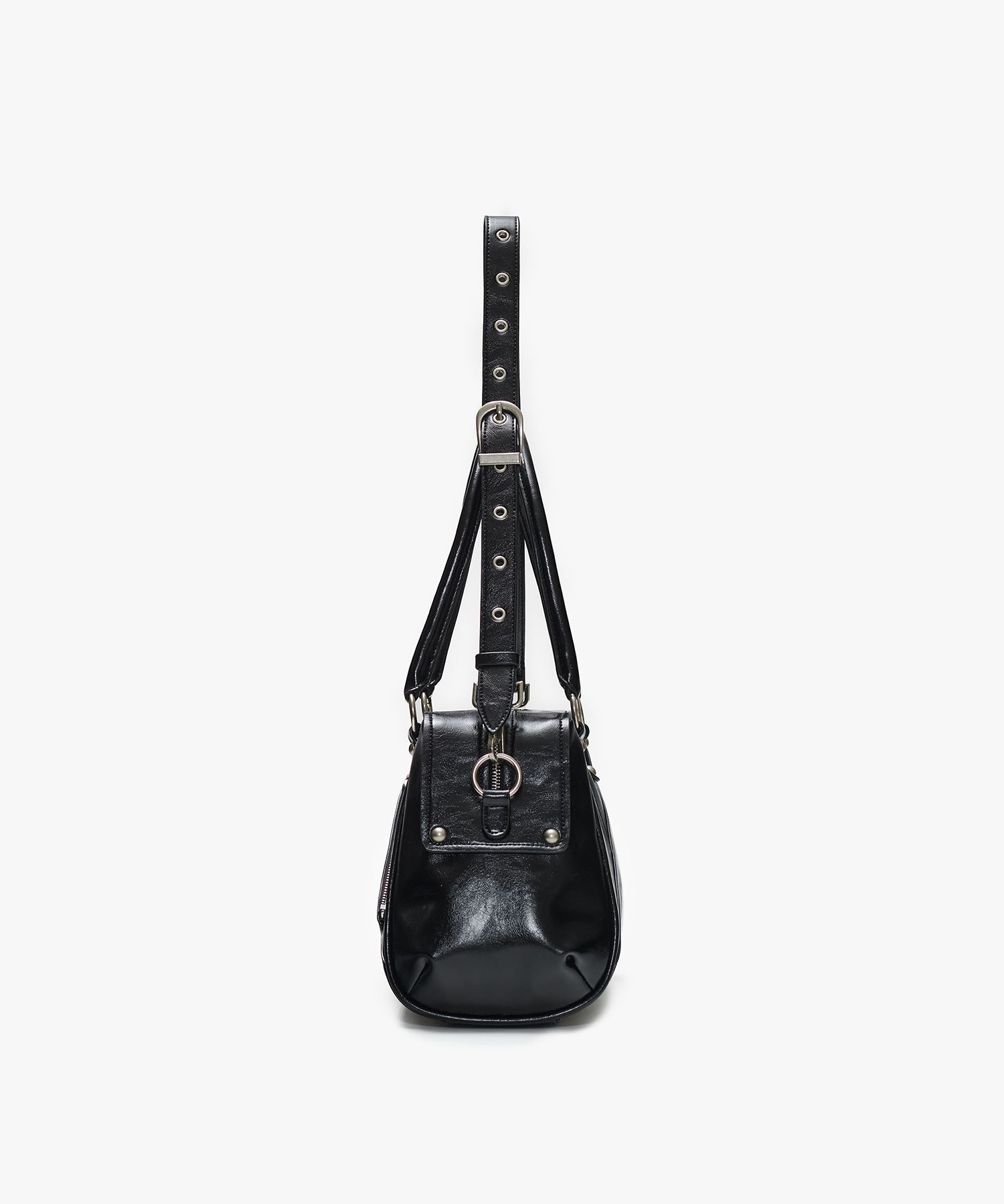 [SUNBURNPROJECT]Faux Leather Mini Bag_YB★今旬なブランド MUSINSA | SUNBURN PROJECT Faux Leather M.O.S Bag, BLACK