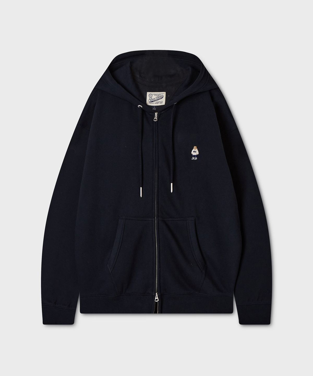 후아유(WHO.A.U) Steve Hood Zip-up(Brushed) / WHMZG4T51U