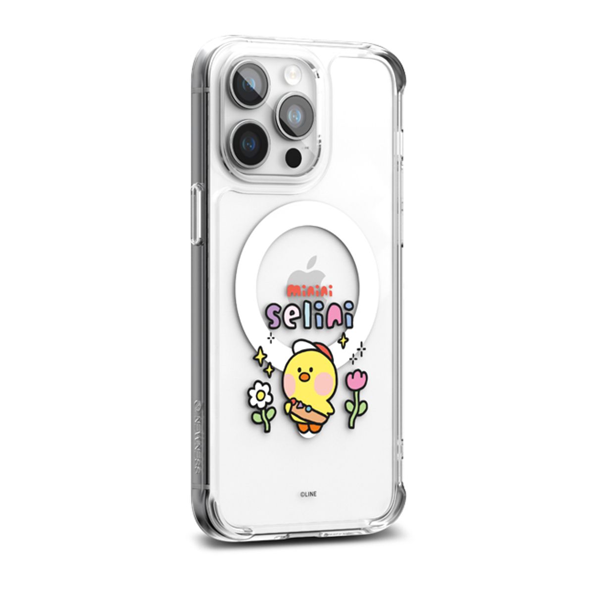 라인프렌즈(LINE FRIENDS) 미니니 샐리니 맥세이프 케이스 아이폰16 프로 프로맥스