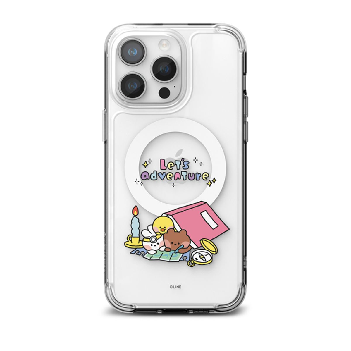 라인프렌즈(LINE FRIENDS) 미니니 어드벤처  맥세이프 케이스 아이폰16 프로 프로맥스