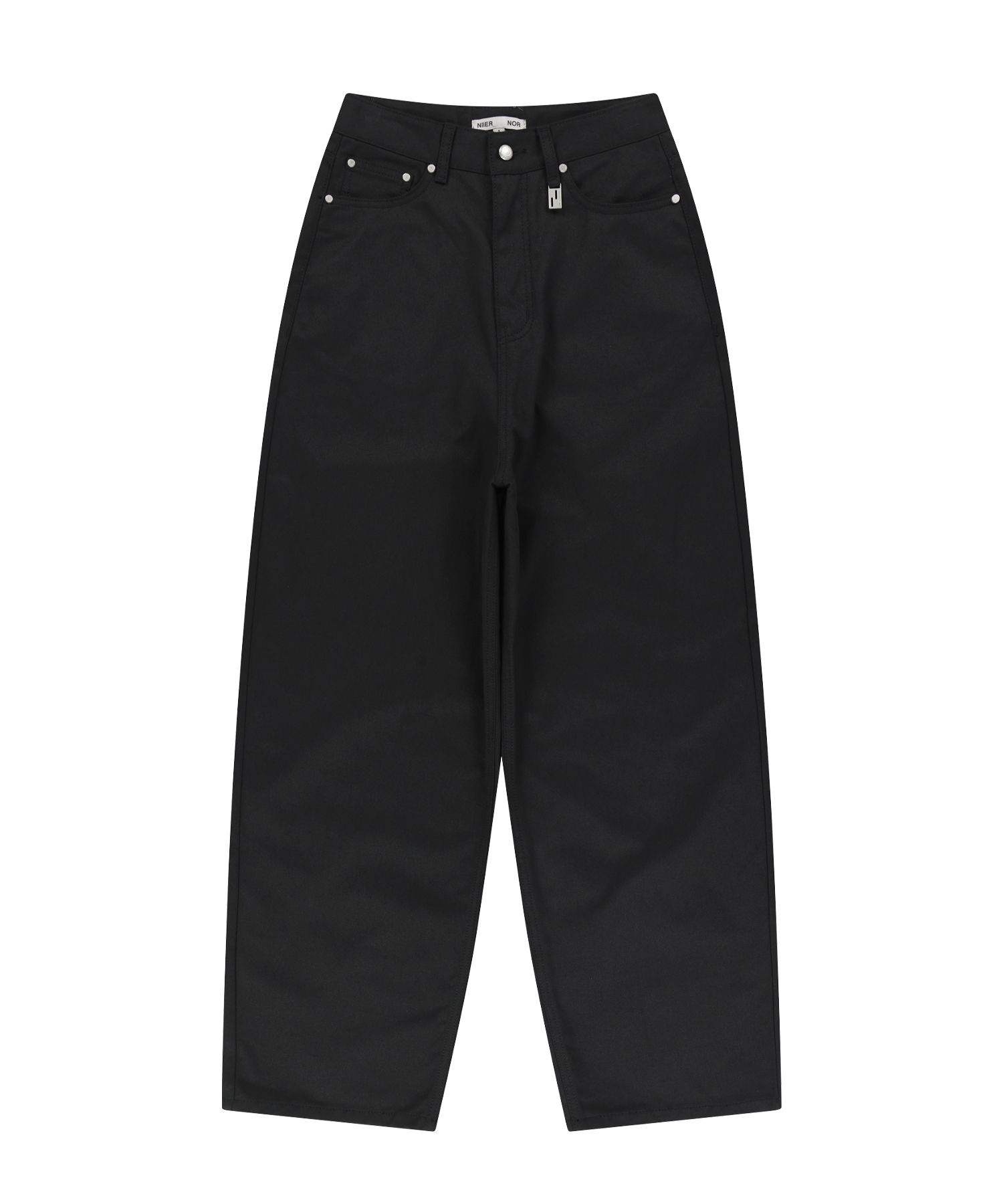 パンツ NIIER NOR ROSE BALLOON DENIM PANTS_BLACK 88873422b_b_08_500.jpg