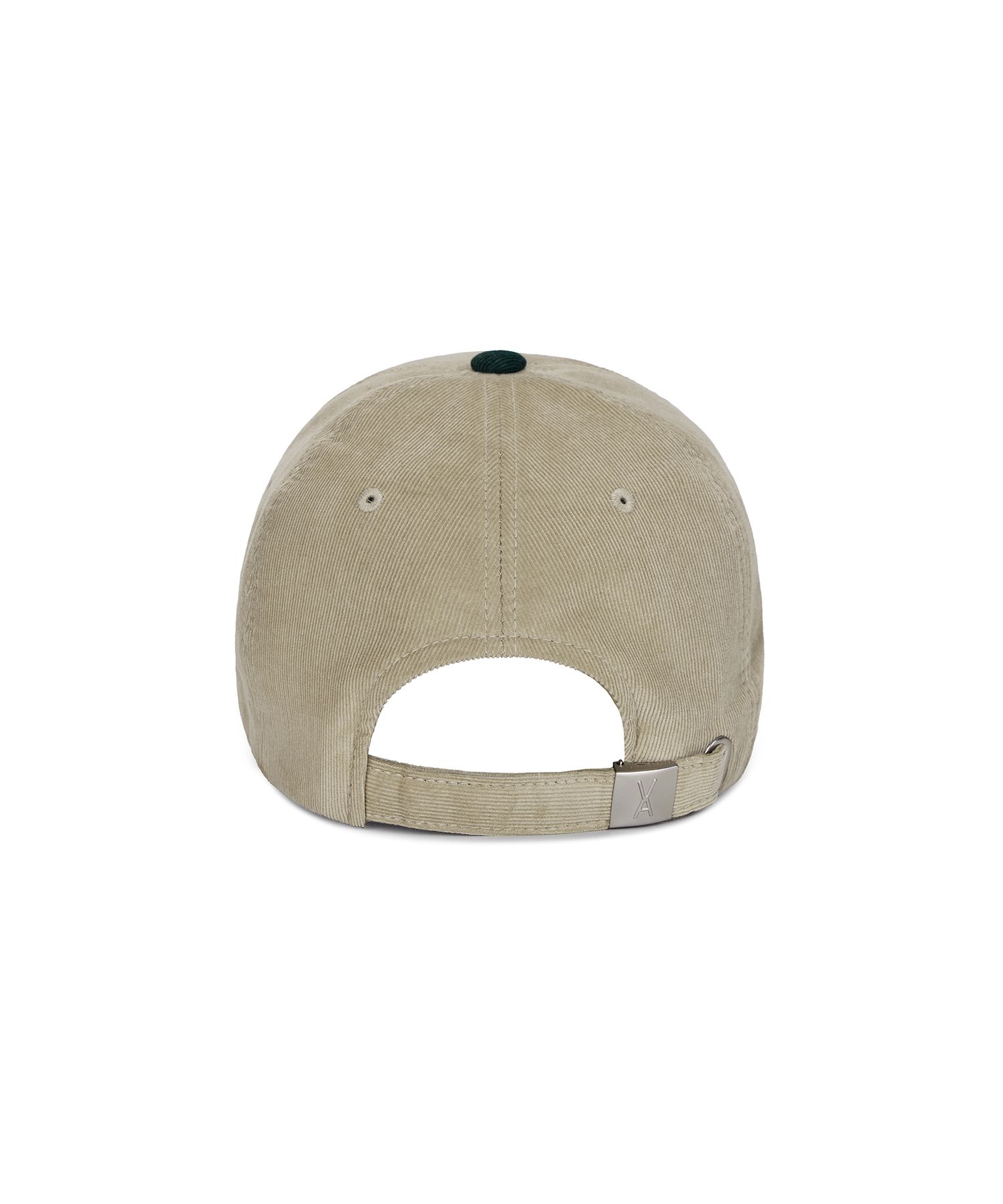 MUSINSA | VARZAR VA Corduroy Two Tone Ball Cap Green