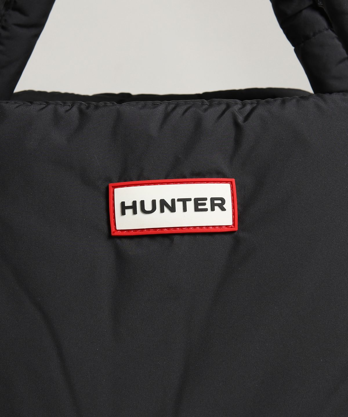 헌터(HUNTER) [UNISEX] 인트레피드 푸퍼 라지 토트백 - 블랙