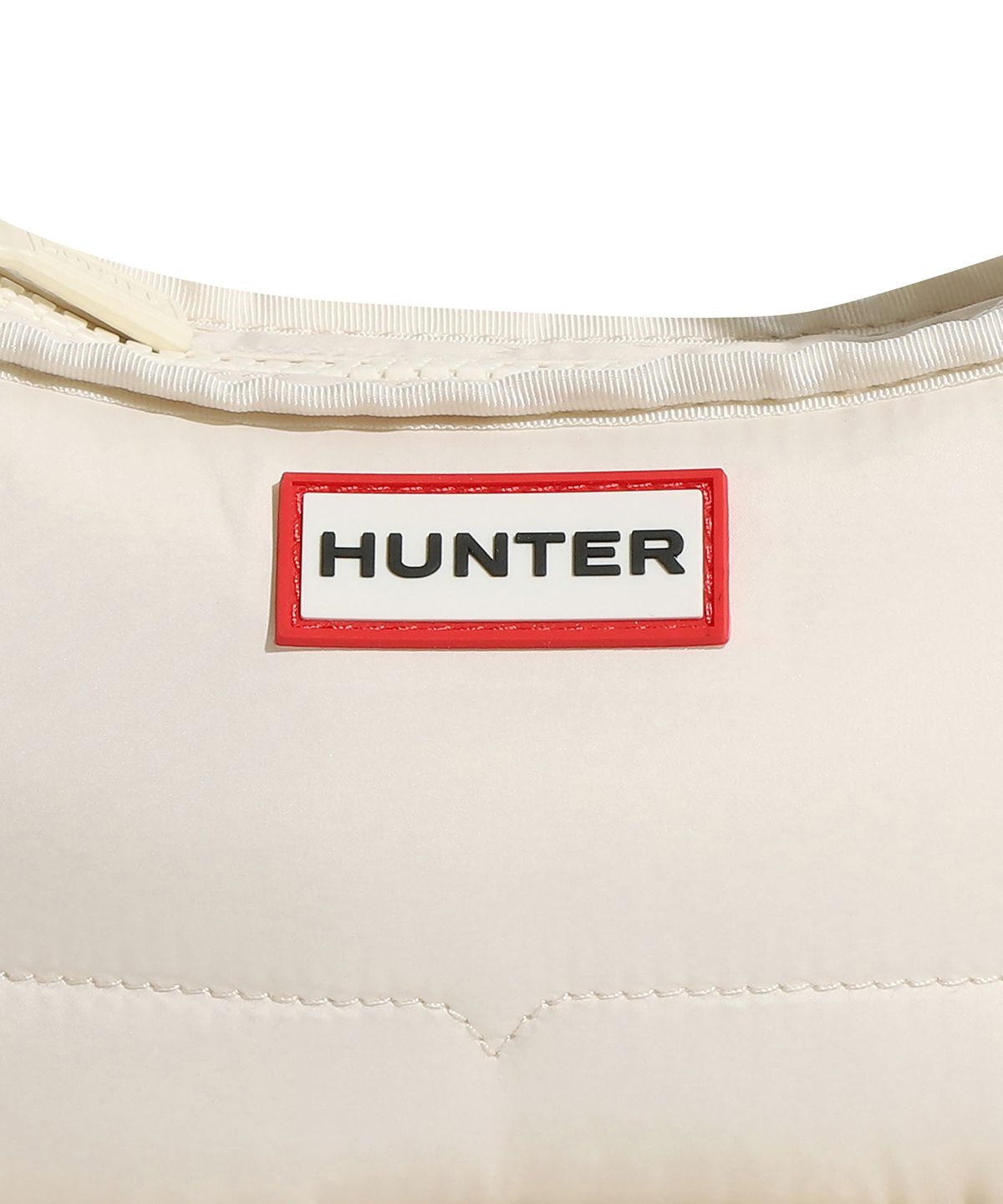 헌터(HUNTER) [UNISEX] 프레임드 푸퍼 미니 호보 - 화이트윌로우