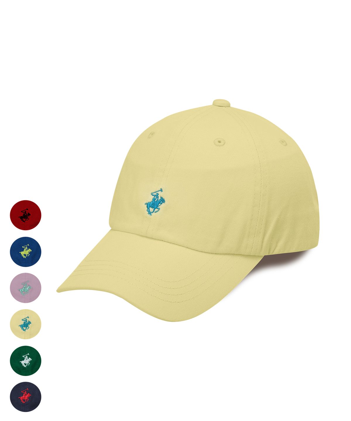 비버리힐스 폴로클럽(BHPOLOCLUB) 남여 공용 코튼 치노 베이스 볼캡 11Color AC001