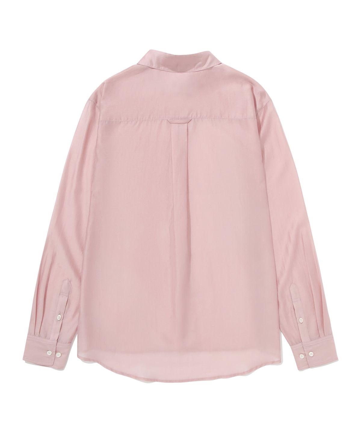 커버낫 우먼(COVERNAT WOMAN) 우먼 시어 오버핏 셔츠 Light Pink