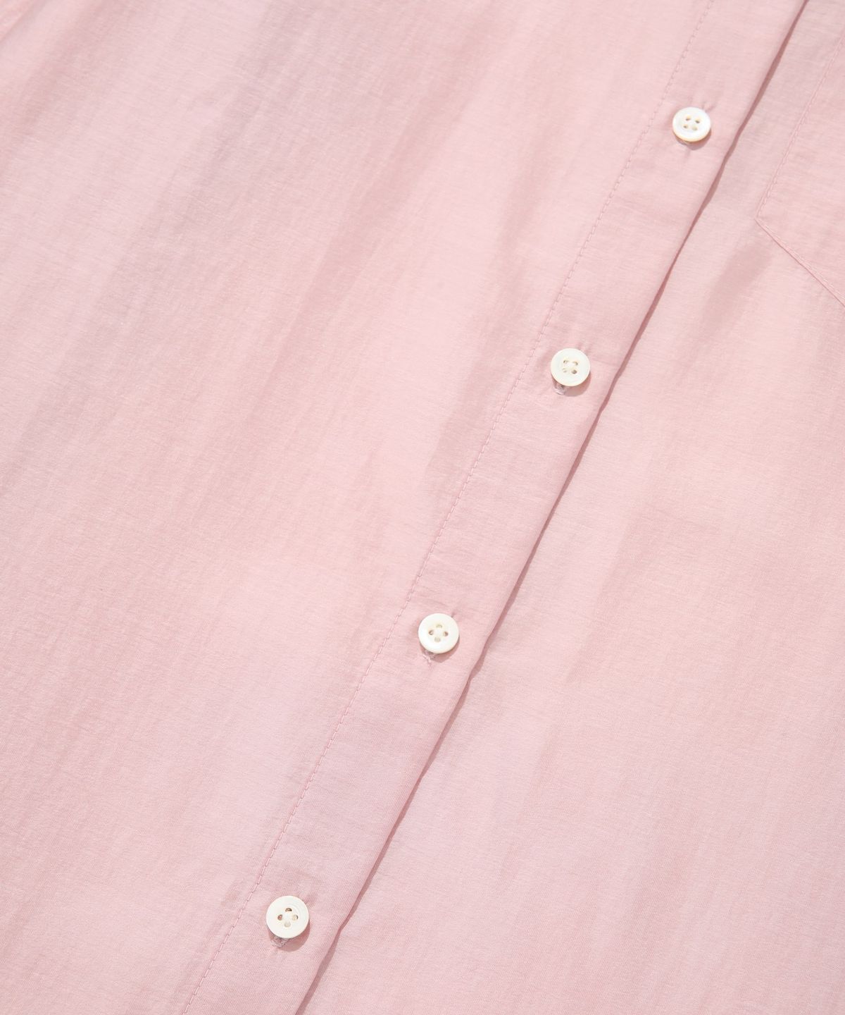 커버낫 우먼(COVERNAT WOMAN) 우먼 시어 오버핏 셔츠 Light Pink