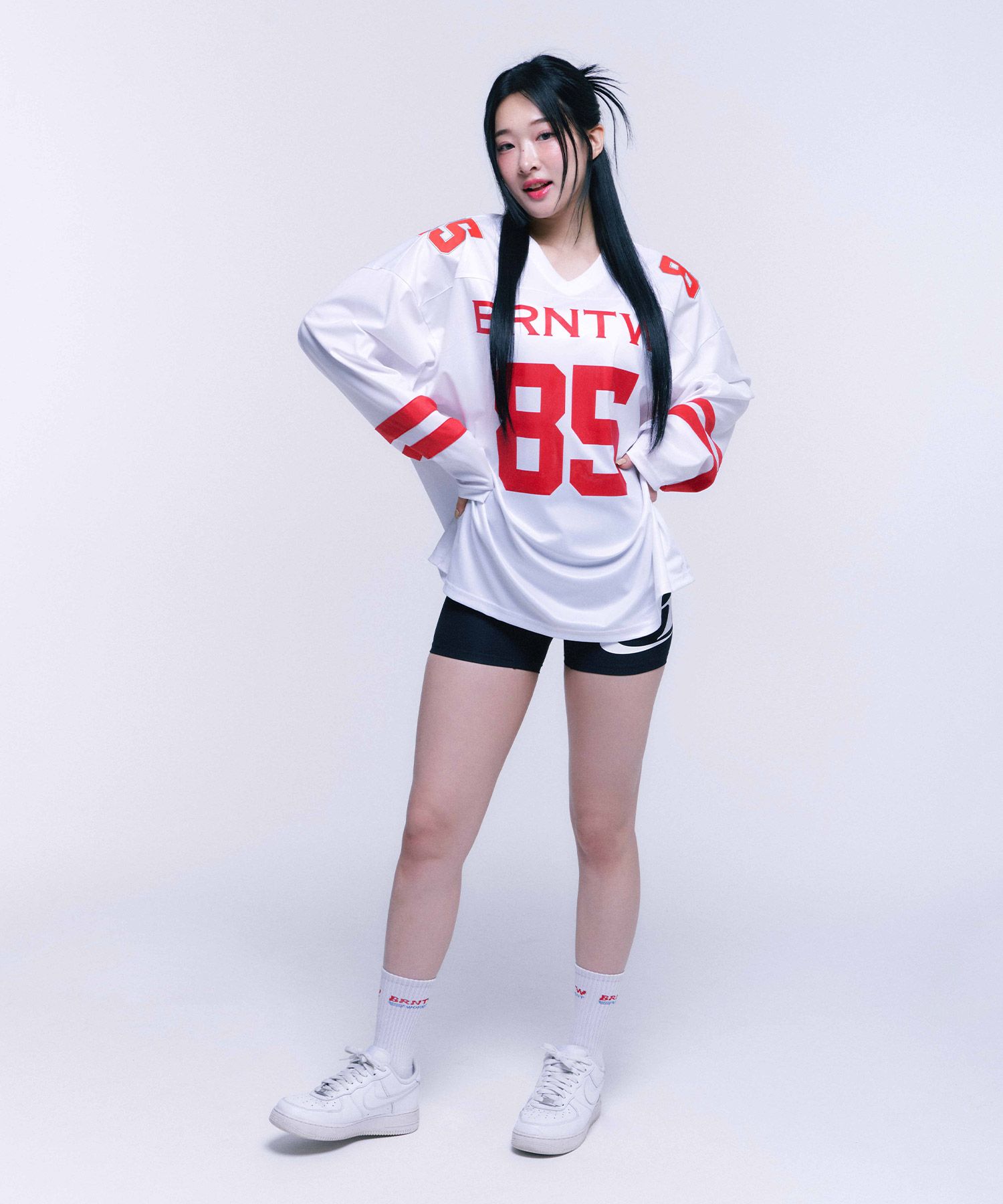 MUSINSA | BORN TO WIN BRNTW 85 HOCKEY JERSEY [WHITE]