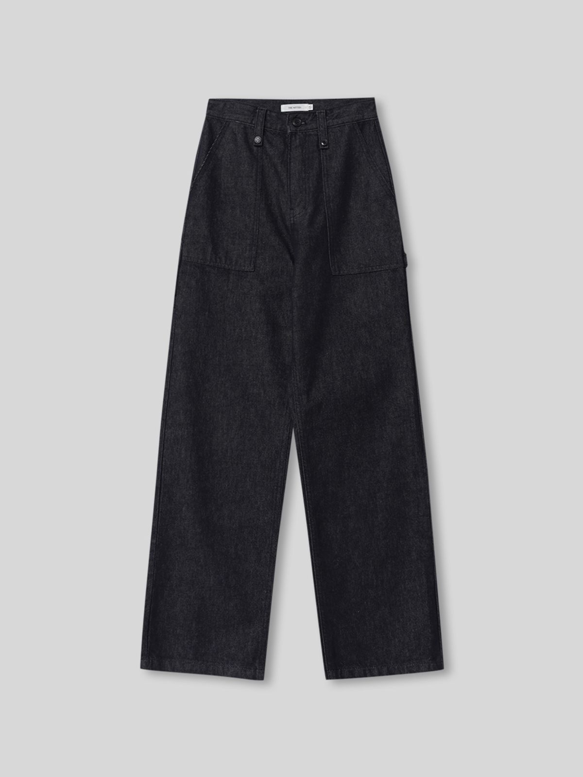더미튼(THEMITTEN) Pebble denim pants (deep blue)