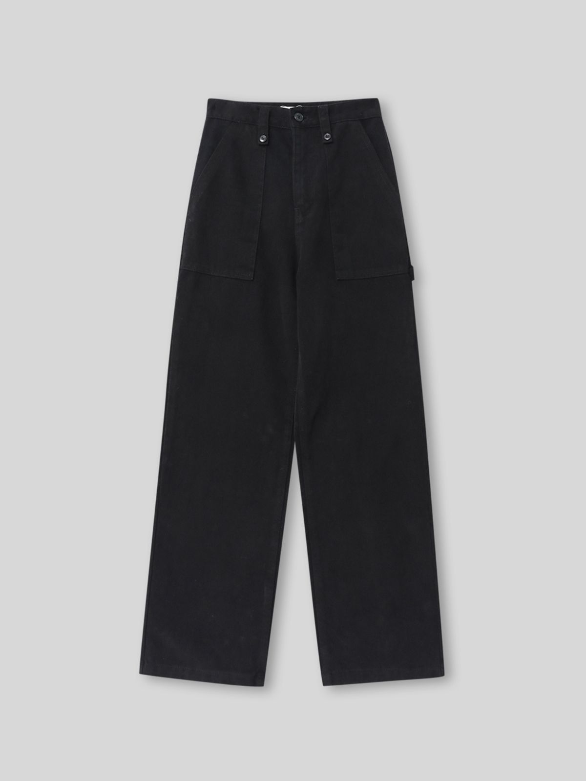 더미튼(THEMITTEN) Pebble denim pants (black)