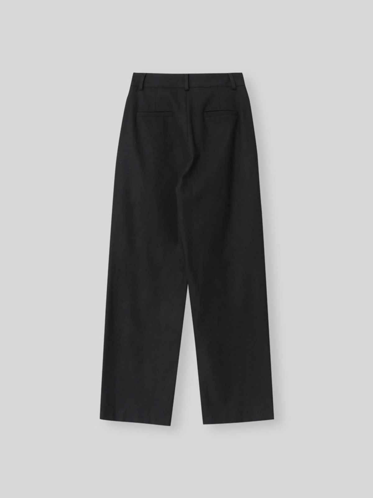 더미튼(THEMITTEN) Mod wool button pants (black)