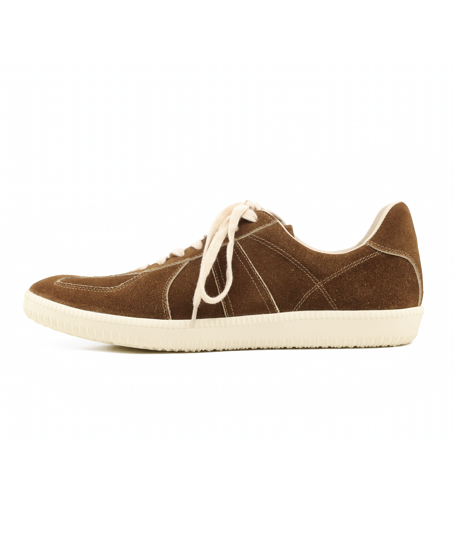 スニーカー YASE Grima 8-hole suede German army sneakers brown MUSINSA | YASE Grima 8 Hole Suede German Army Sneakers Brown