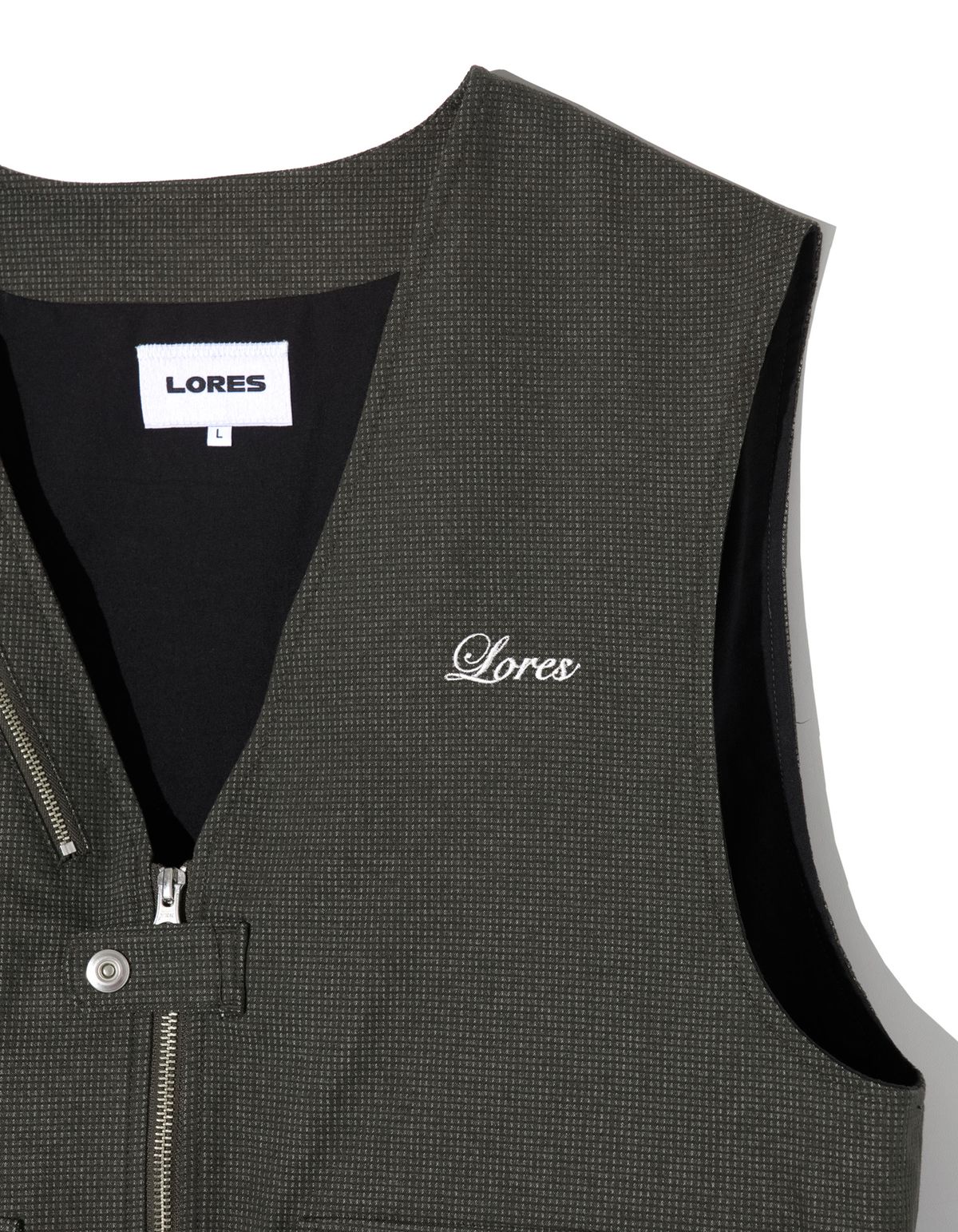 로어즈(LORES) Ripstop Work Vest - Olive