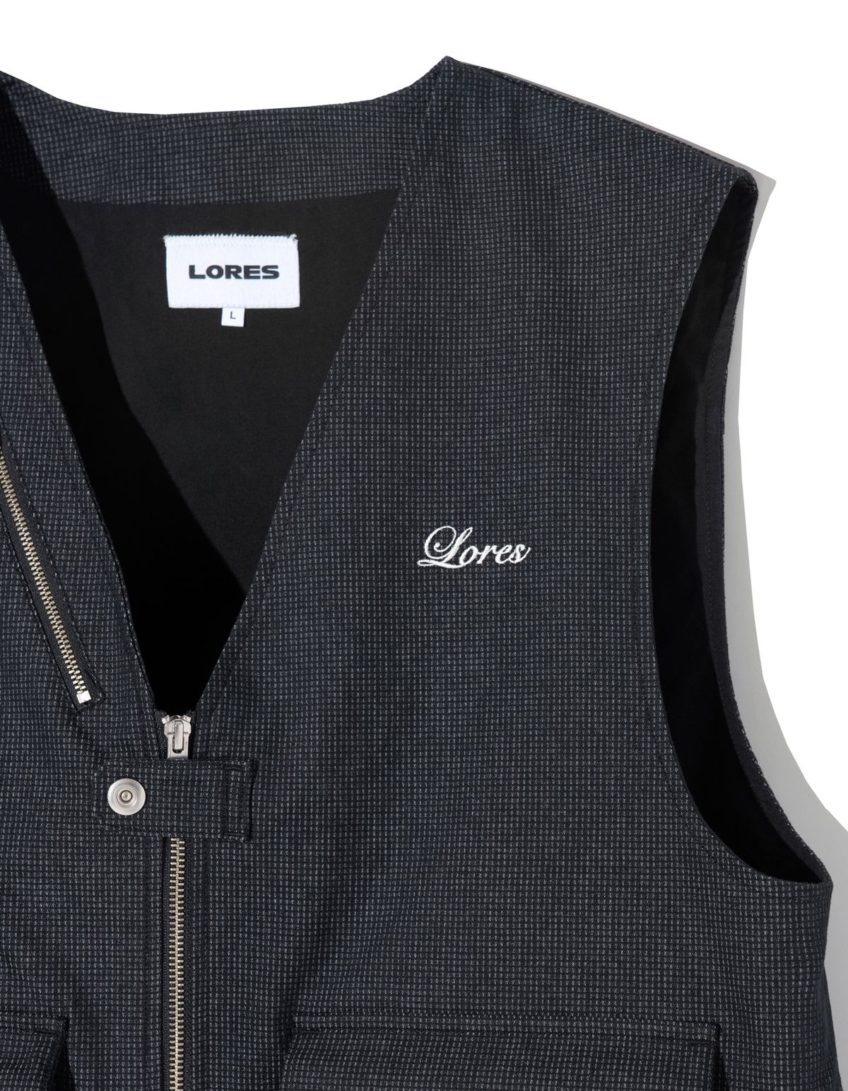 로어즈(LORES) Ripstop Work Vest - Black