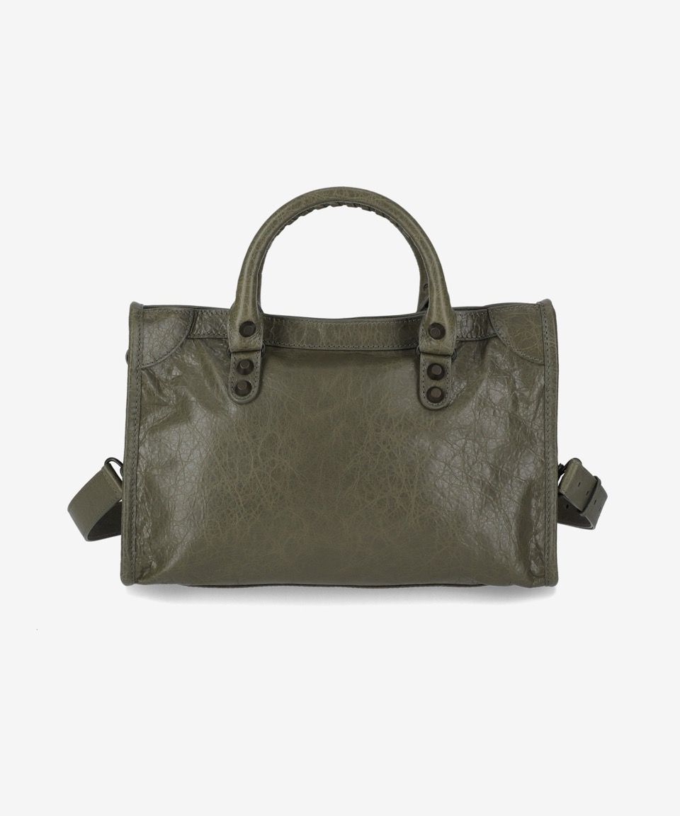 MUSINSA | BALENCIAGA Le City Bag S Tote Bag - Army Green