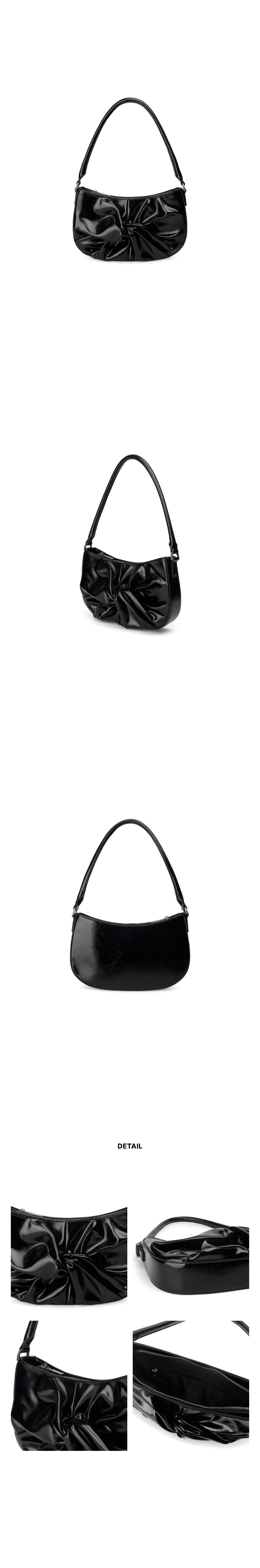 【BLACK】HELOYSE / ribbon shoulder bag ribbon shoulder – HELOYSE