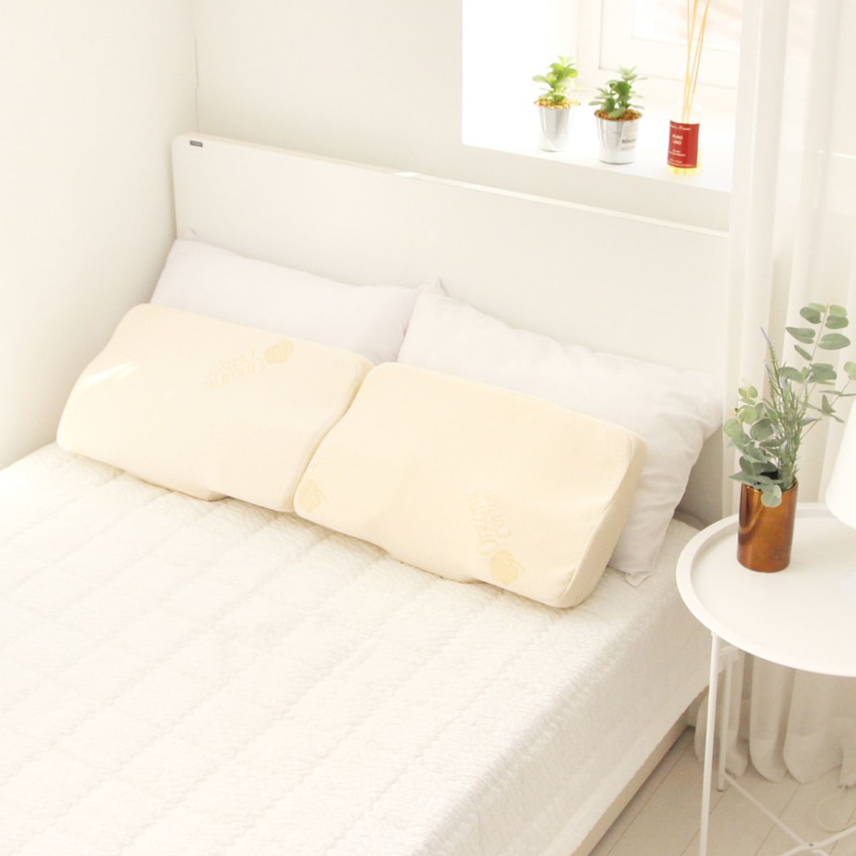나라홈데코(NARAHOMEDECO) 코지엔 오가닉경추메모리폼베개 2P