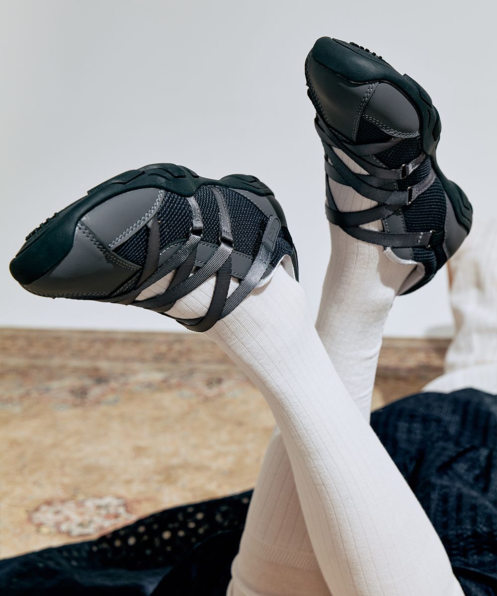 MUSINSA公式 | ROCKFISH WEATHERWEAR ZANE X-STRAP SNEAKERS - 4