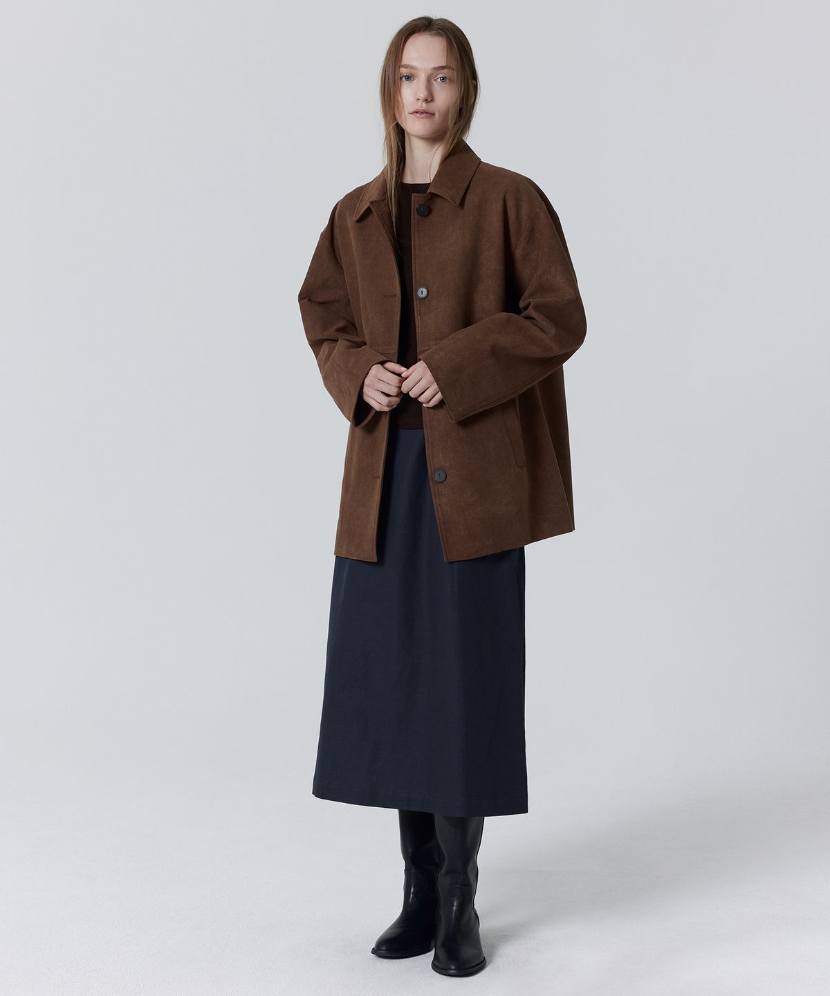 줄리아페페(JULIAPEPE) French Vintage Suede_Brown