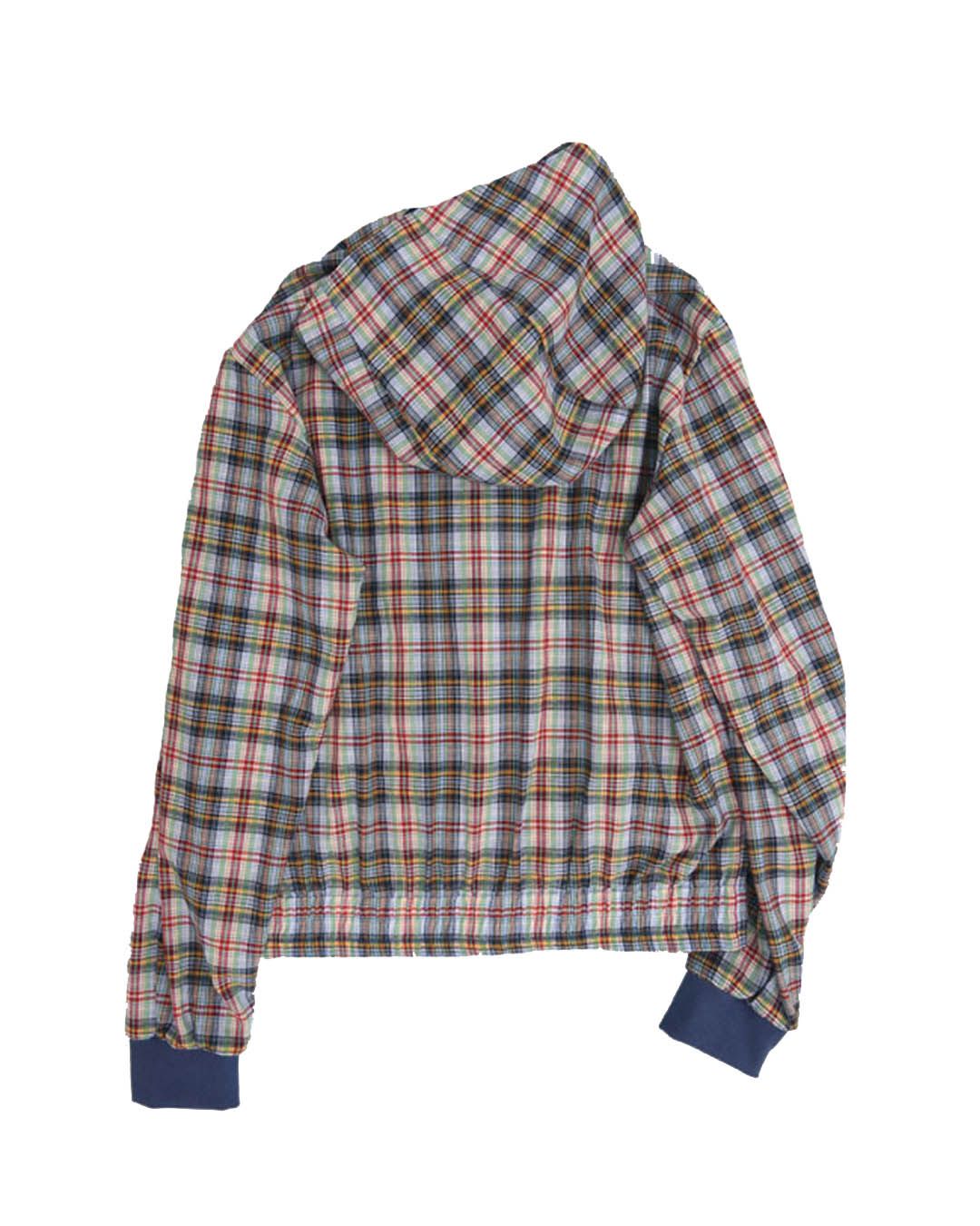 MUSINSA | THEMUSEUMVISITOR LOVE CHECK JACKET (MULTI)