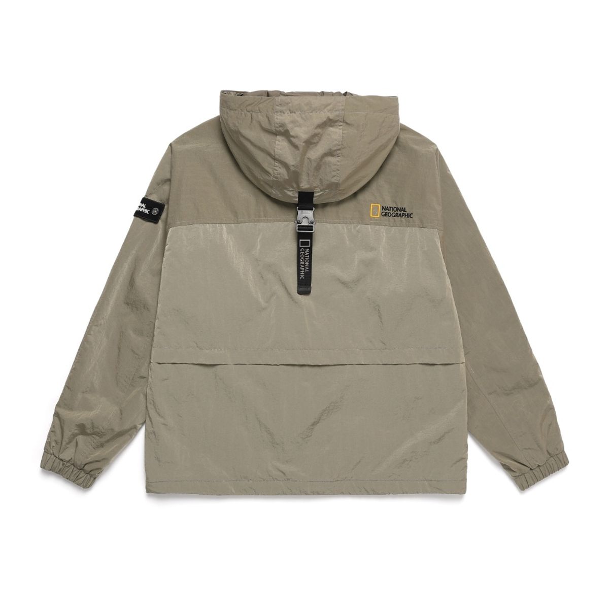 내셔널지오그래픽(NATIONALGEOGRAPHIC) N243UJP930 스트럭쳐 후드 점퍼 S BEIGE
