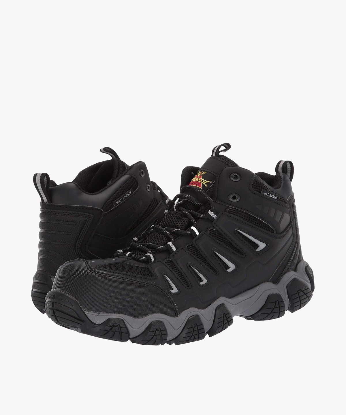 쏘로굿(THOROGOOD) Crosstrex Work 워터프루프 워크 슈즈 6292 Black / Grey