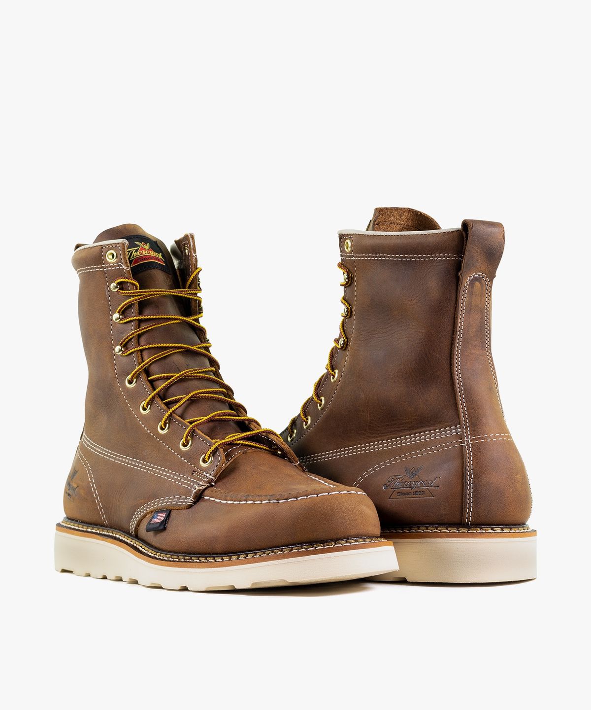 쏘로굿(THOROGOOD) American Heritage 8인치 목토 부츠 4178 Crazy Horse