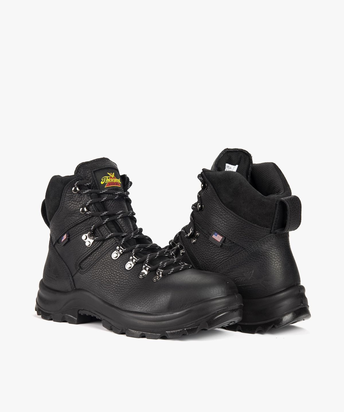쏘로굿(THOROGOOD) American Union 6인치 워터프루프 하이킹 부츠 6365 Black