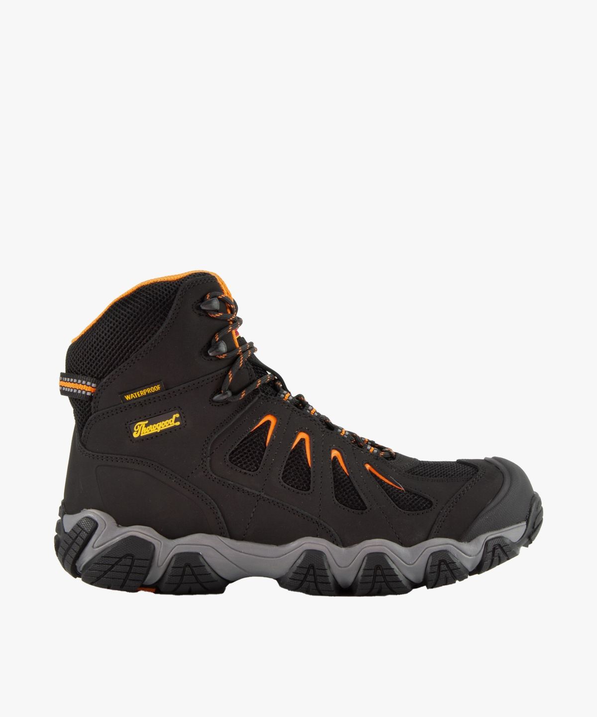 쏘로굿(THOROGOOD) Crosstrex Work 6인치 워터프루프 하이킹 부츠 6296 Black / Orange