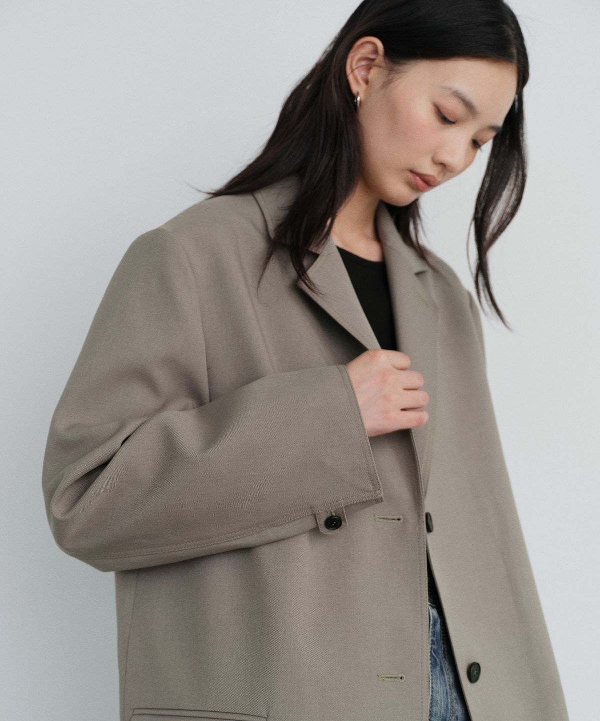 유라고(URAGO) French single breasted coat