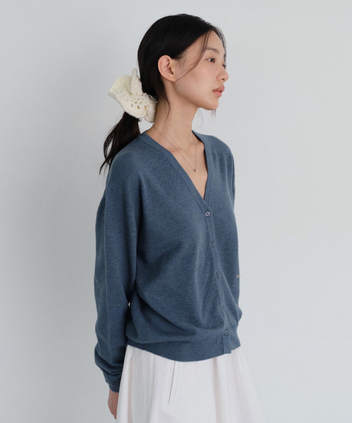 유라고(URAGO) Washable V-neck cardigan